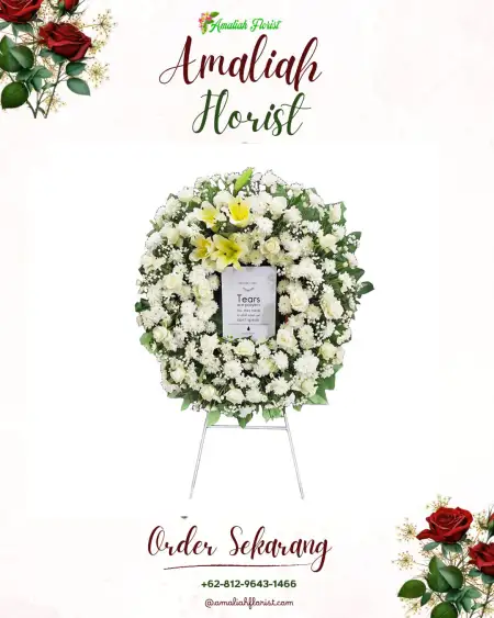 Krans Bunga Duka Wedding Venue Ciampea